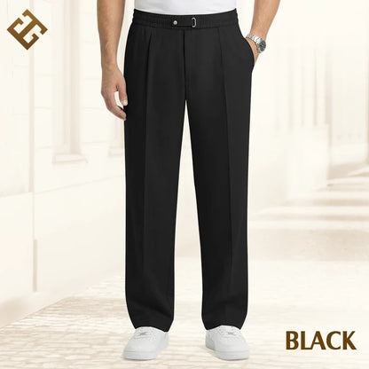 Men's Pull-On Straight-Leg Comfort Pants