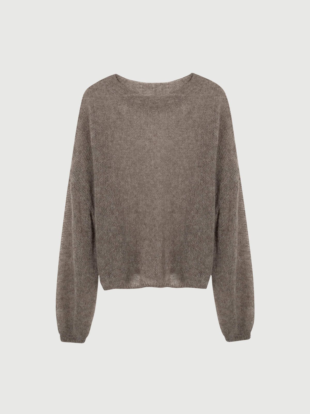 Women's Cashmere-Silk Relaxed Pullover Sweater