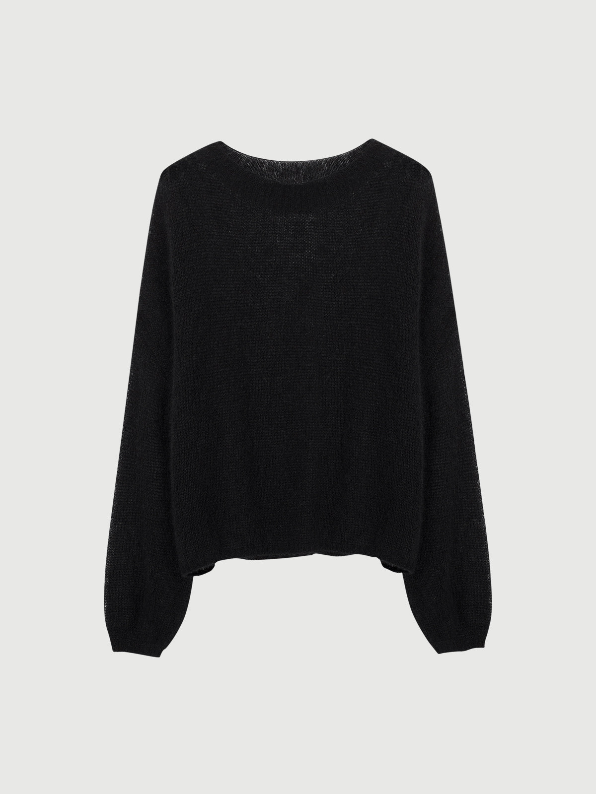 Women's Cashmere-Silk Relaxed Pullover Sweater