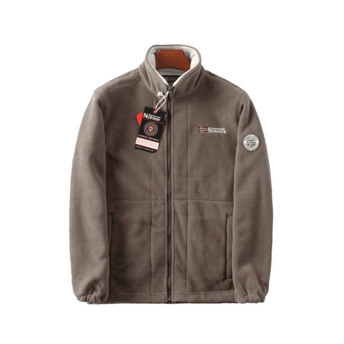Unisex Sherpa Hooded Jacket