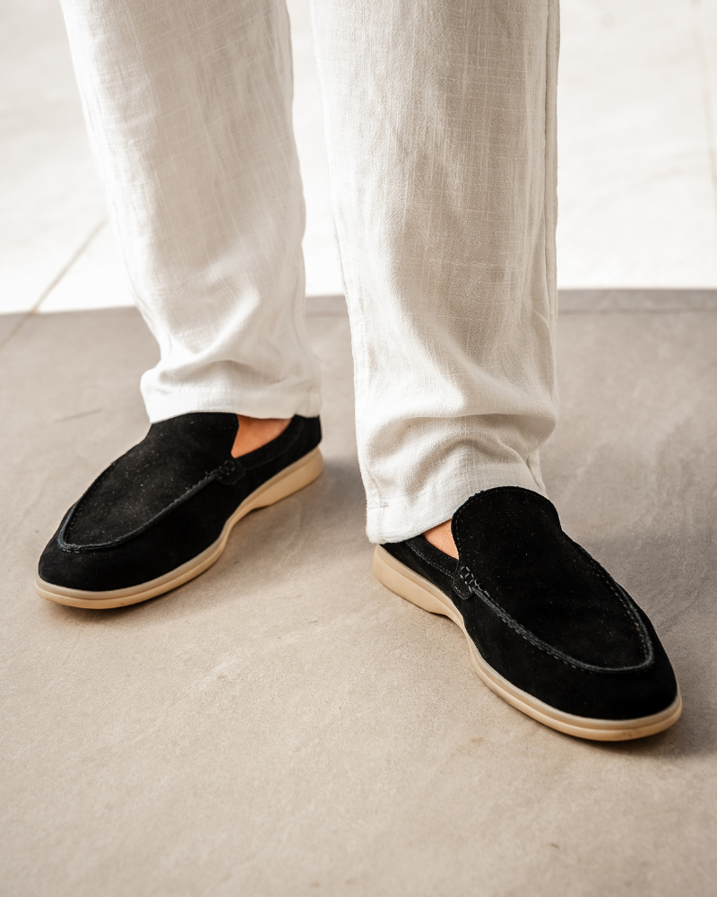 Men's Suede Leather Loafers