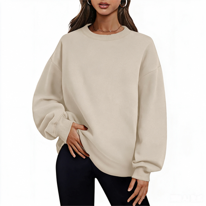 Women's Fleece-Lined Thickened Sweatshirt