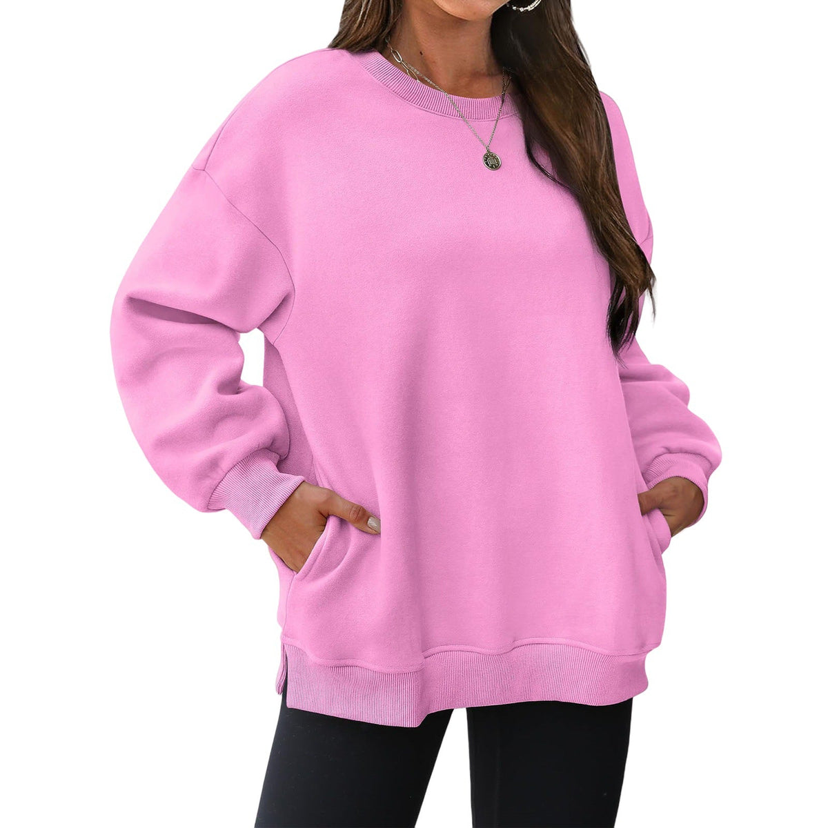 Women's Fleece-Lined Thickened Sweatshirt