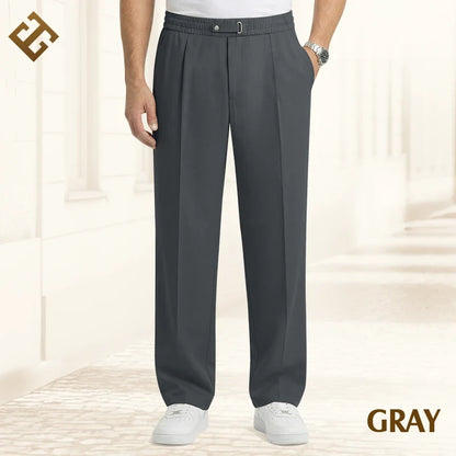 Men's Pull-On Straight-Leg Comfort Pants