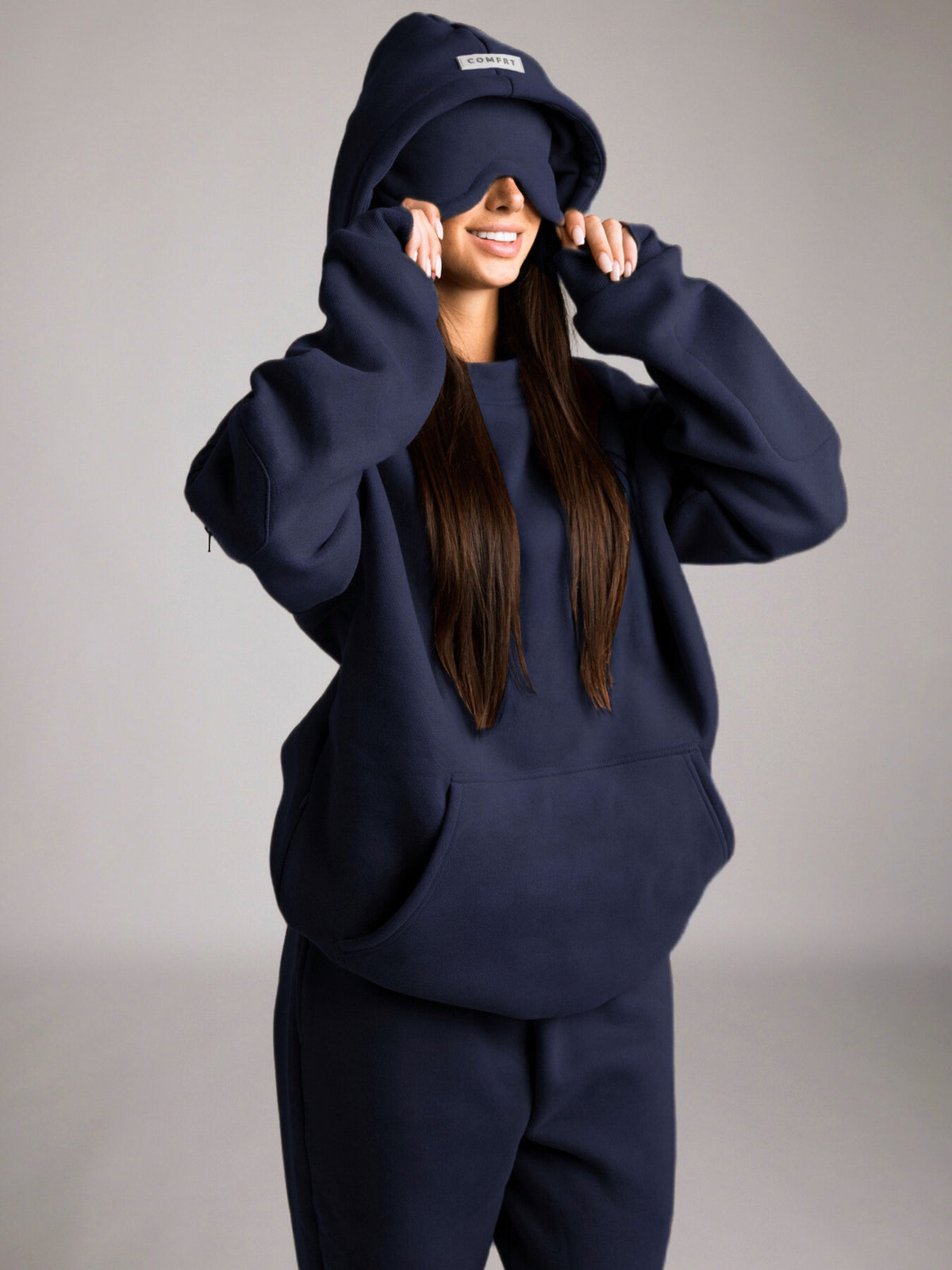 Unisex Heavyweight Fleece Travel Hoodie
