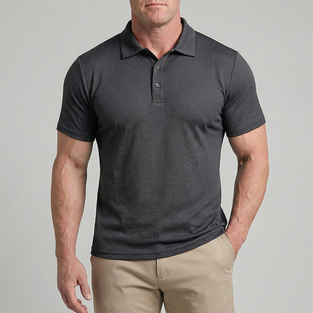 Men's Stretch Athletic-Fit Polo Shirt