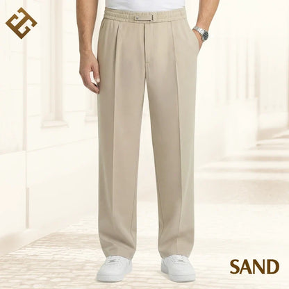 Men's Pull-On Straight-Leg Comfort Pants