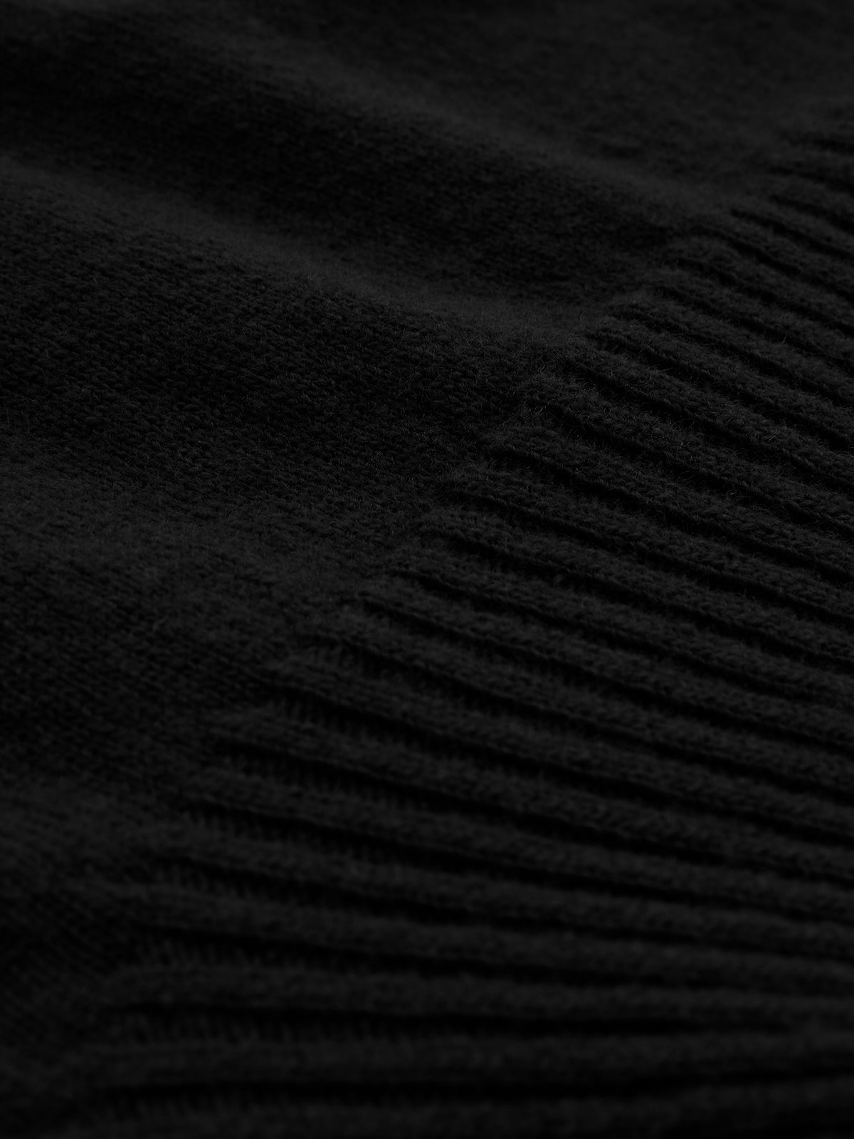 Unisex Wool Roll Neck Sweater