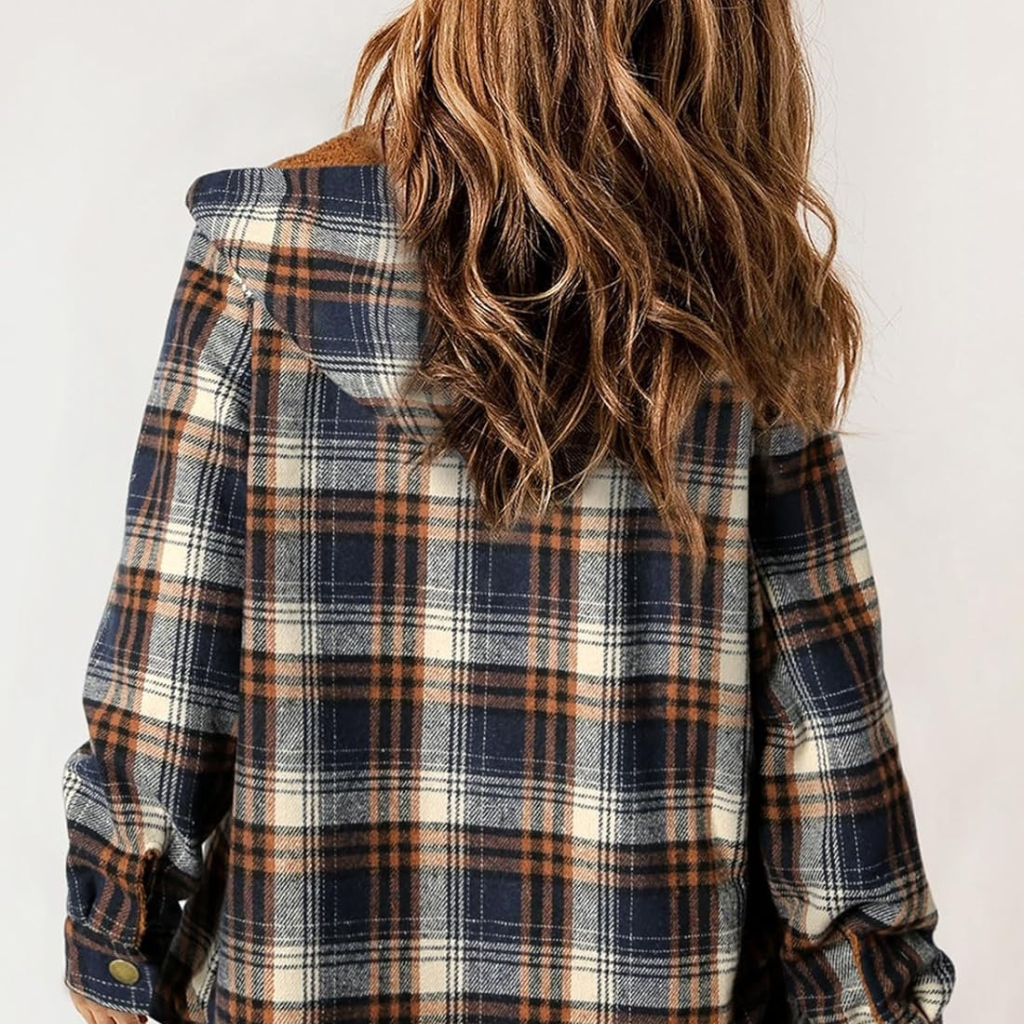 Unisex Teddy Bear Flannel Jacket