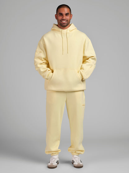 Unisex Fleece Travel Hoodie With Eye Mask