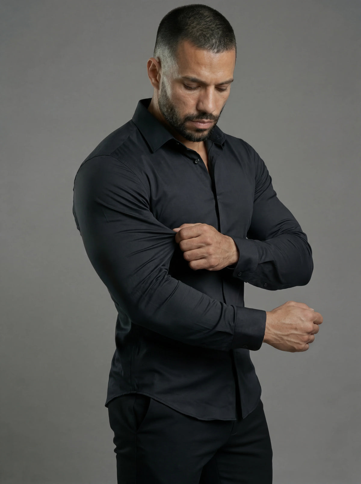 Men's Stretch Fit Dress Shirt