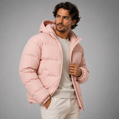 Men's Waterproof Down Puffer Jacket