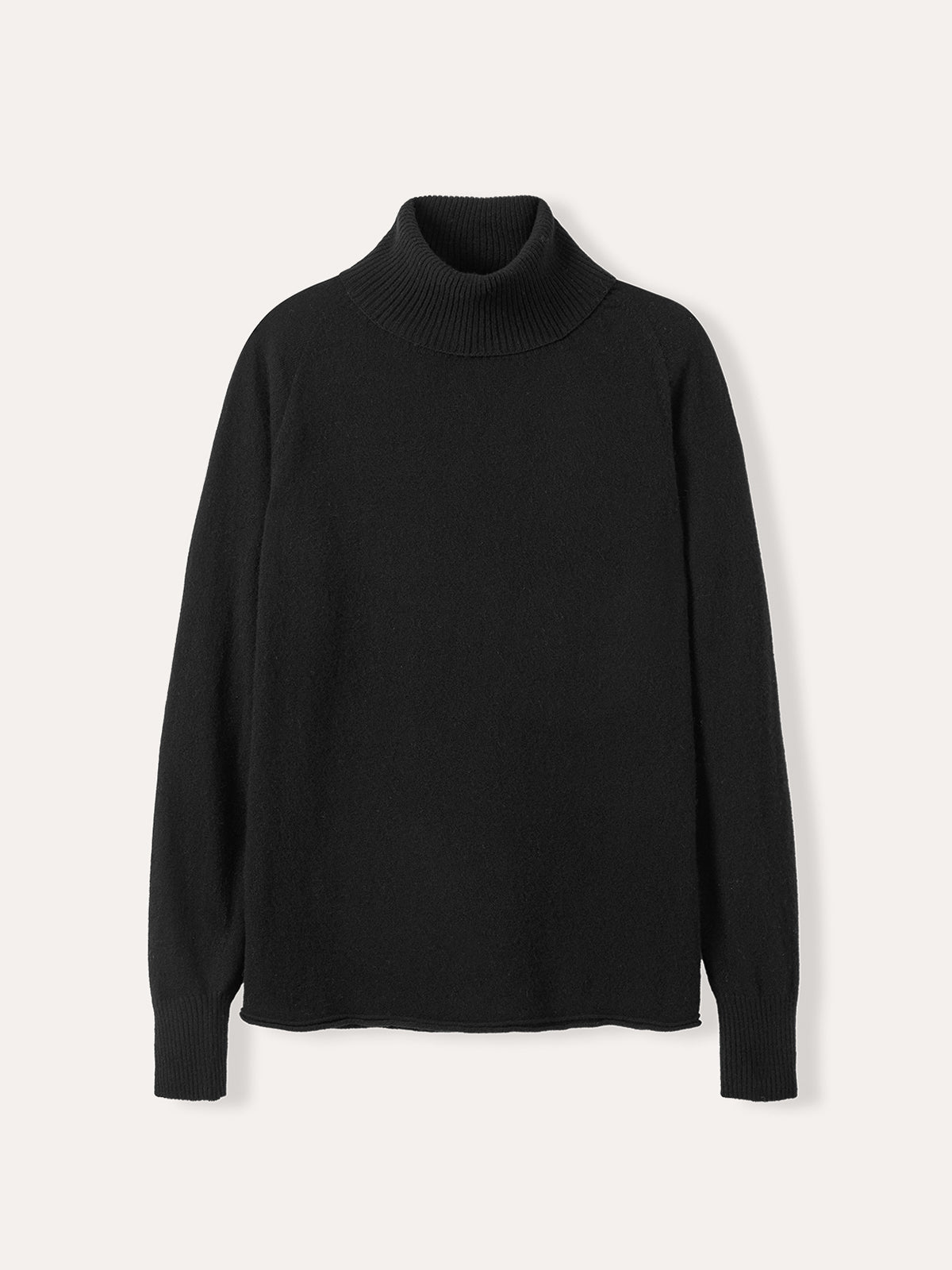 Unisex Wool Roll Neck Sweater