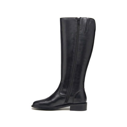 Women's Italian Leather Knee-High Boot