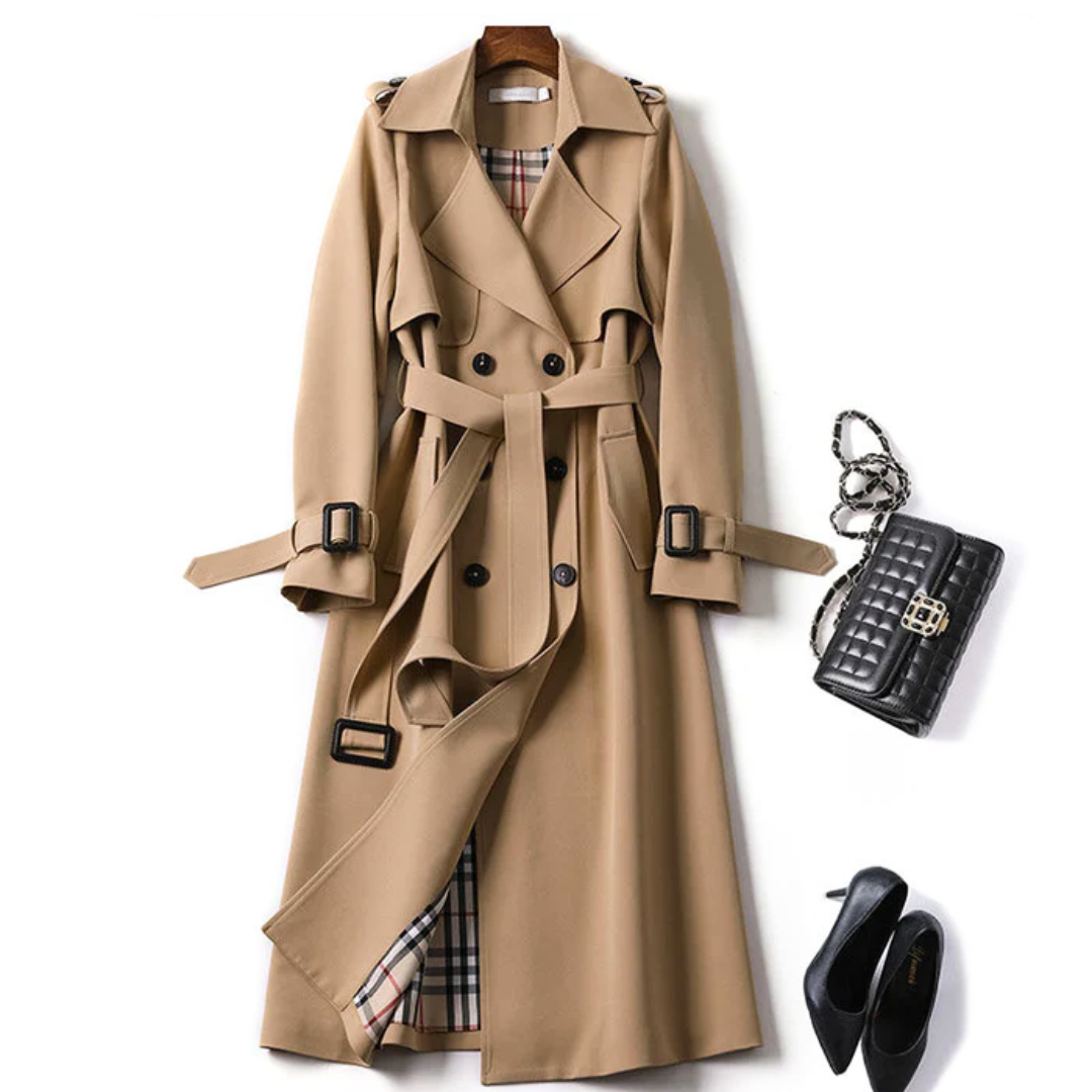 Men's Belted Trench Coat
