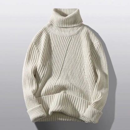 Men's Cotton Turtleneck Sweater