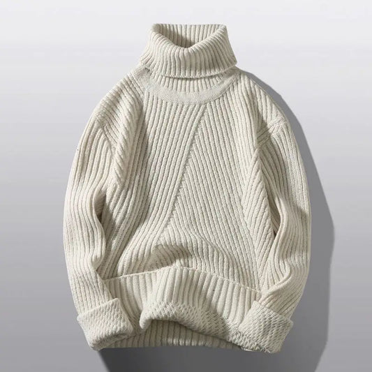 Men's Cotton Turtleneck Sweater