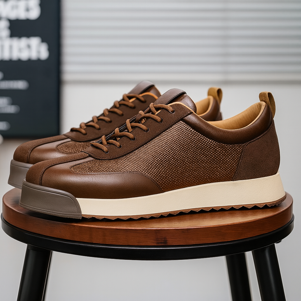 Men's Leather Sneakers