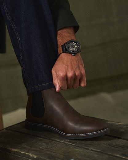 Men's Leather Chelsea Boots