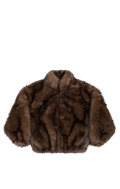 Women's Vegan Fur Coat