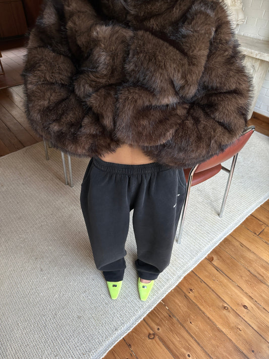 Women's Vegan Fur Coat