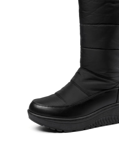 Women's Bow-Detail Plush-Lined Over-The-Knee Boots