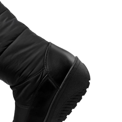 Women's Bow-Detail Plush-Lined Over-The-Knee Boots