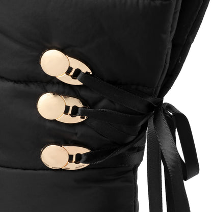 Women's Bow-Detail Plush-Lined Over-The-Knee Boots