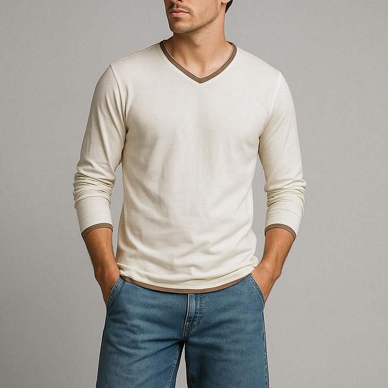 Men's Cotton Long Sleeve Shirt