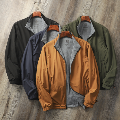 Men's Reversible Dual-Faced Thermal Jacket