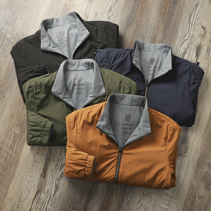 Men's Reversible Dual-Faced Thermal Jacket