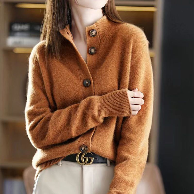 Women's Cashmere-Effect Knit Cardigan