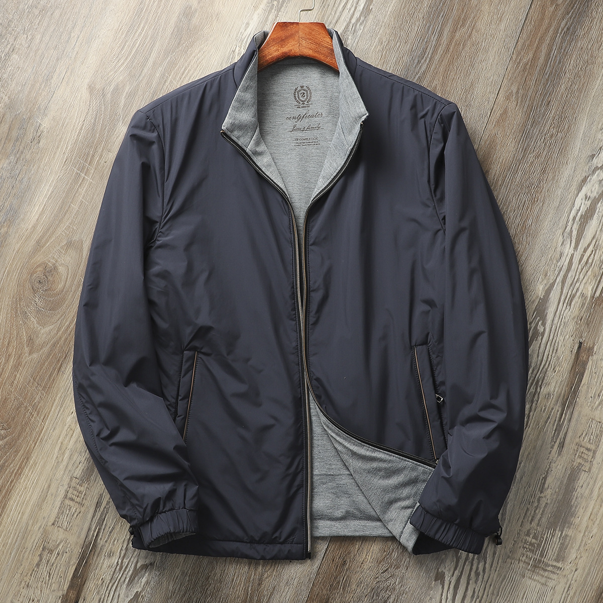 Men's Reversible Dual-Faced Thermal Jacket