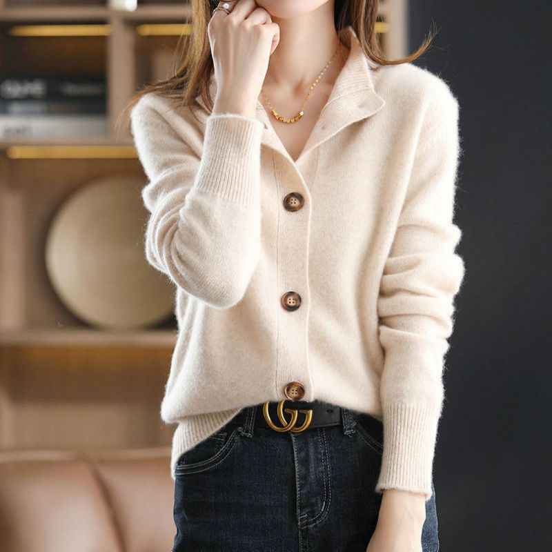 Women's Cashmere-Effect Knit Cardigan