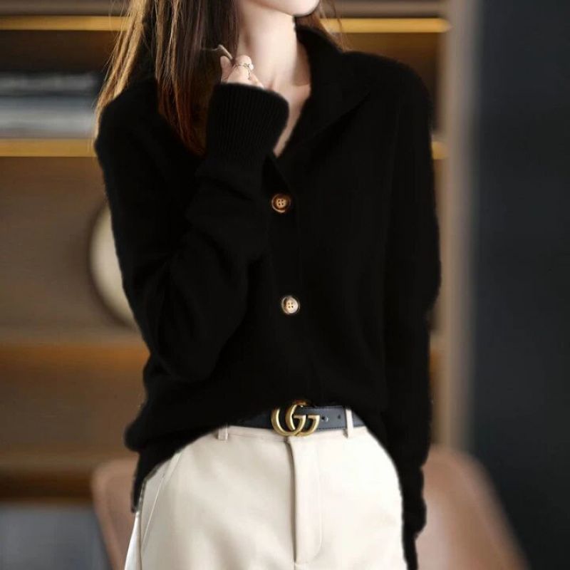 Women's Cashmere-Effect Knit Cardigan