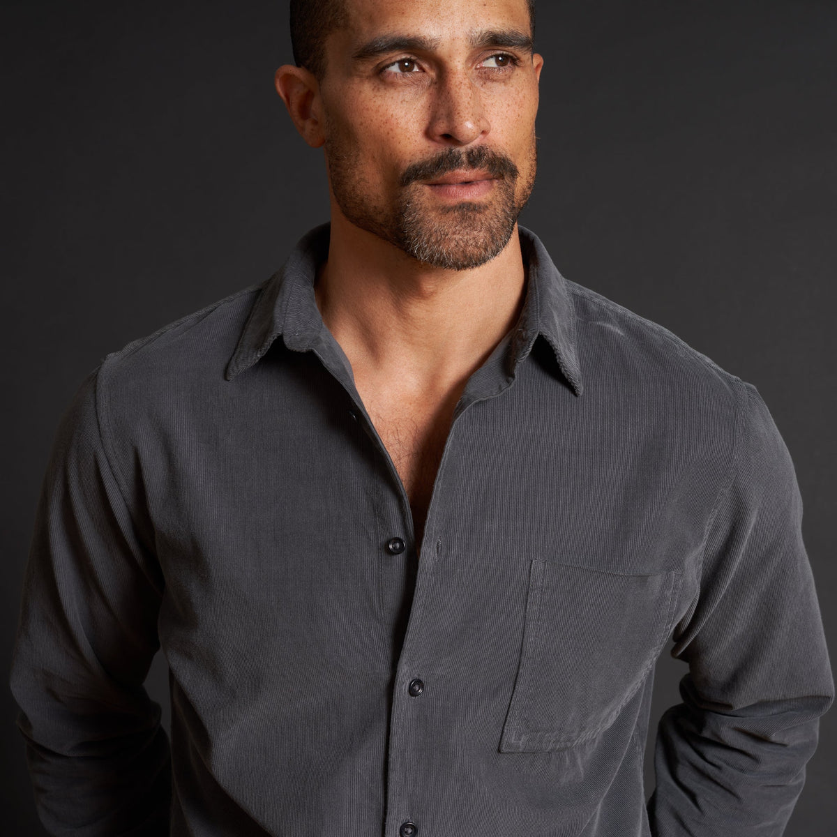 Men's Fine Wale Corduroy Shirt