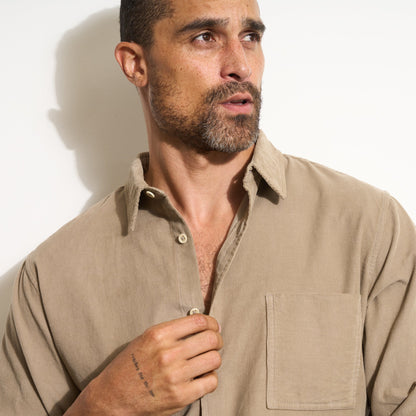 Men's Fine Wale Corduroy Shirt