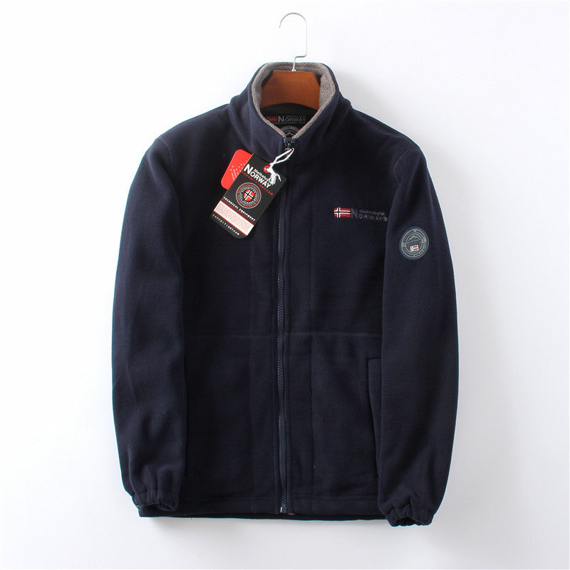 Unisex Sherpa Hooded Jacket