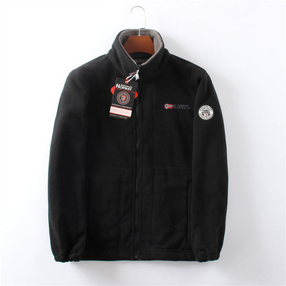 Unisex Sherpa Hooded Jacket