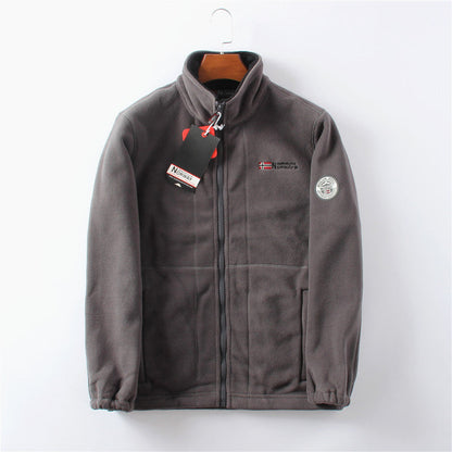 Unisex Sherpa Hooded Jacket