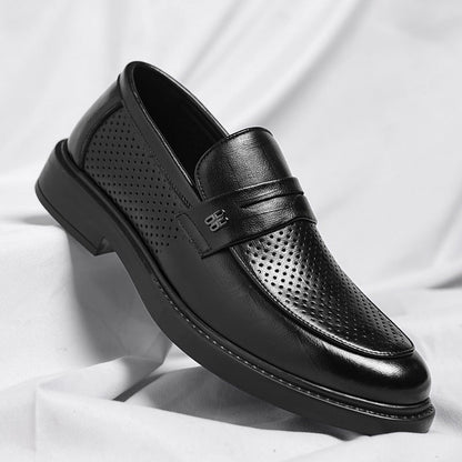 Men's Italian Leather Penny Loafers