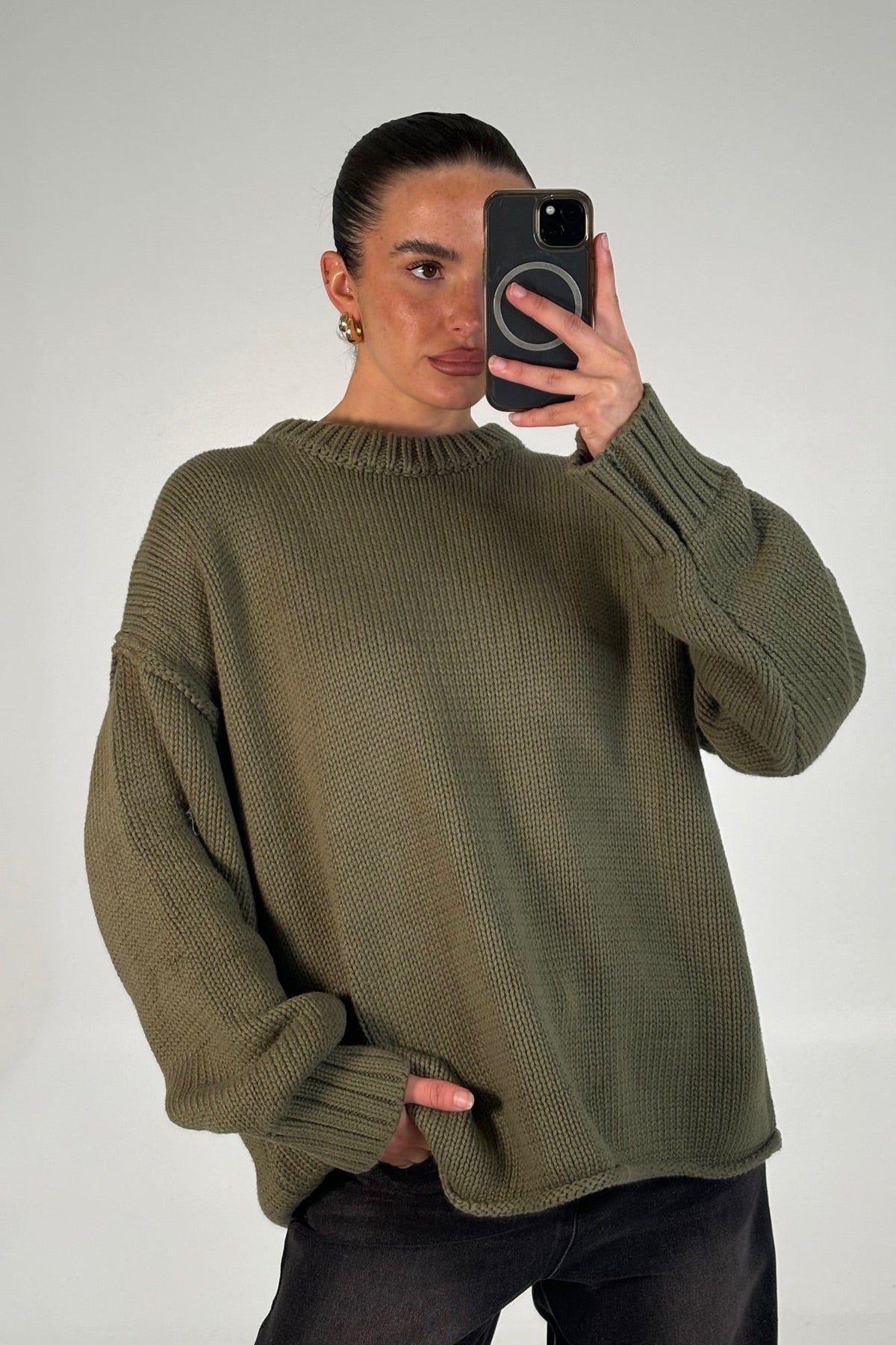 Women's Cotton Knit Jumper