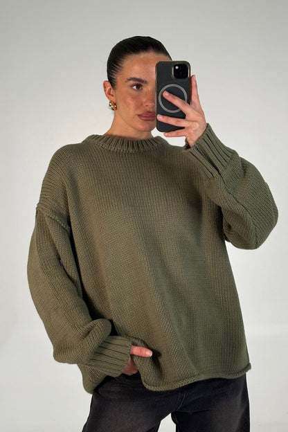 Women's Cotton Knit Jumper
