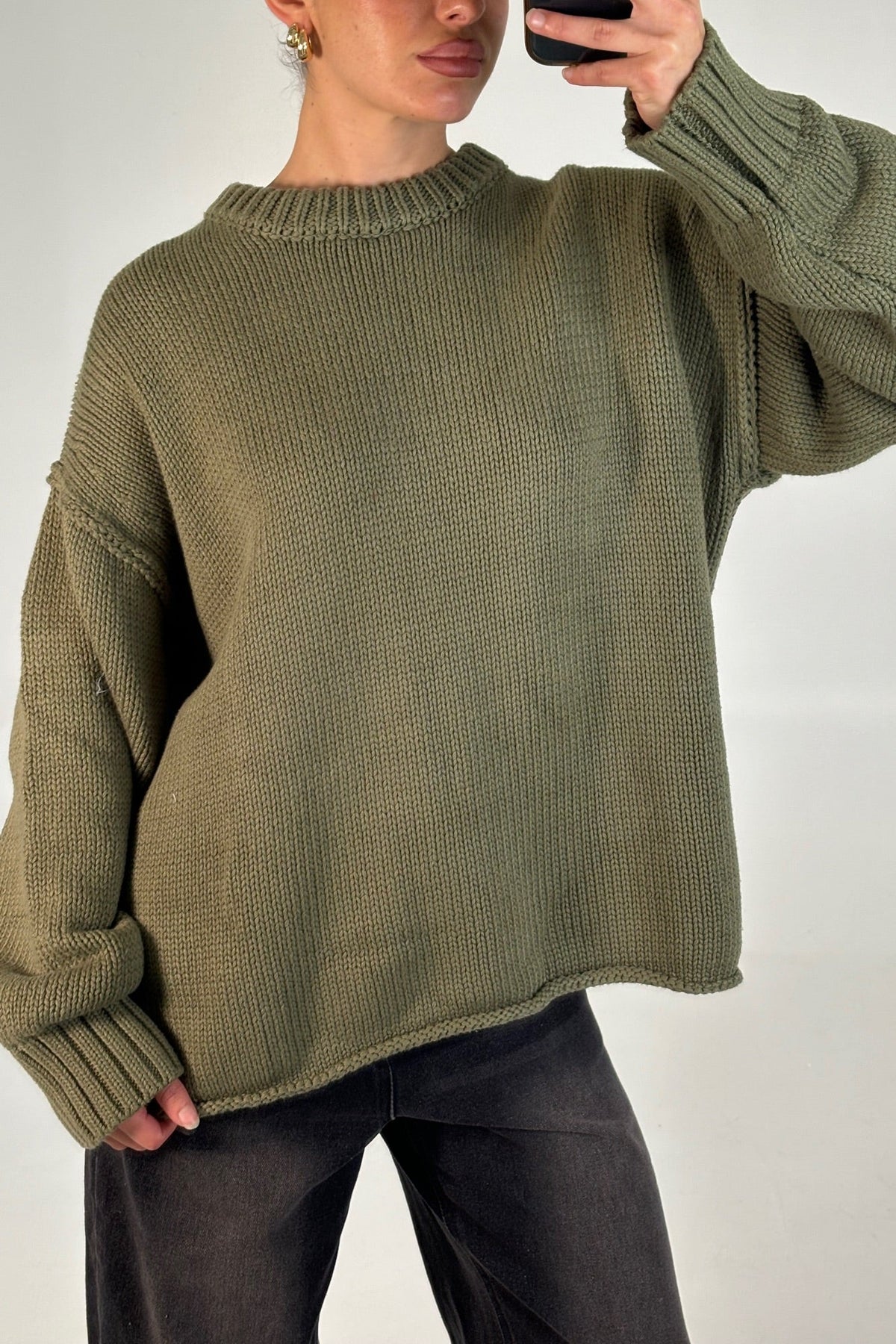 Women's Cotton Knit Jumper