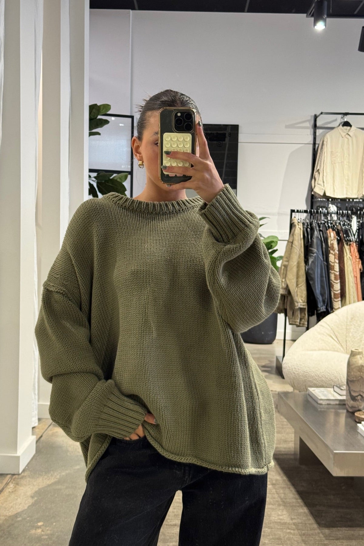 Women's Cotton Knit Jumper