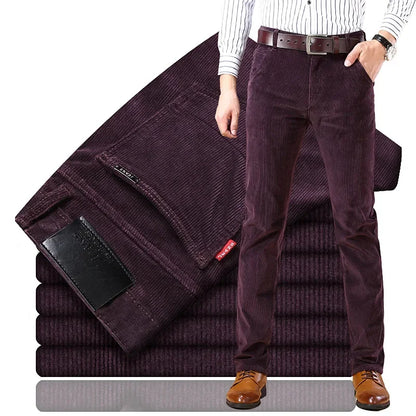 Men's Corduroy Tailored Trousers