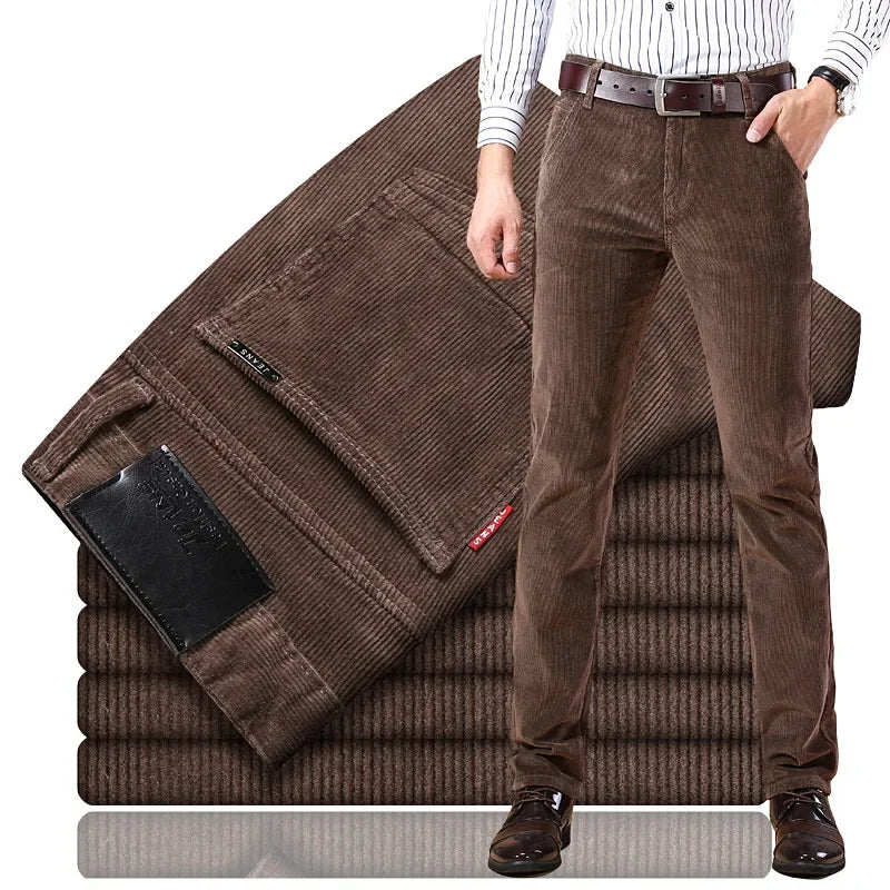 Men's Corduroy Tailored Trousers