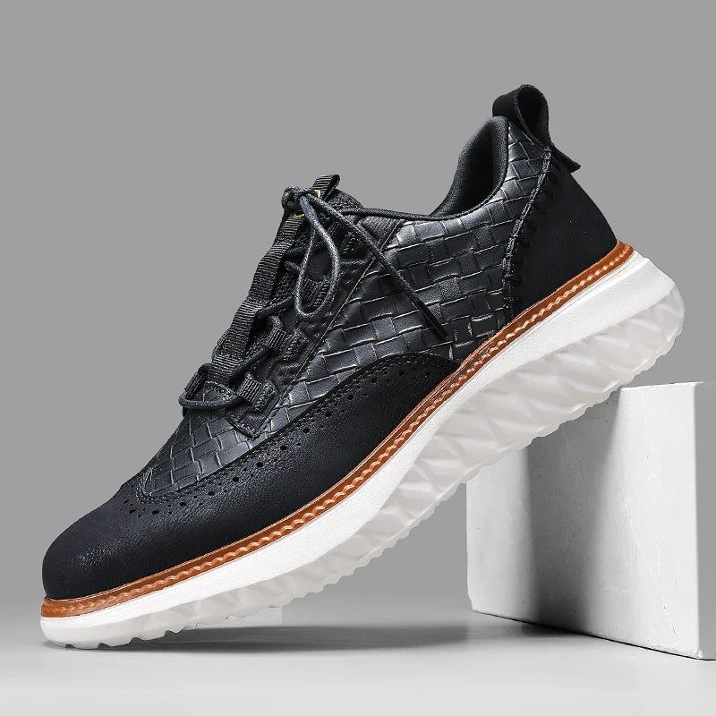 Men's Leather Sneakers