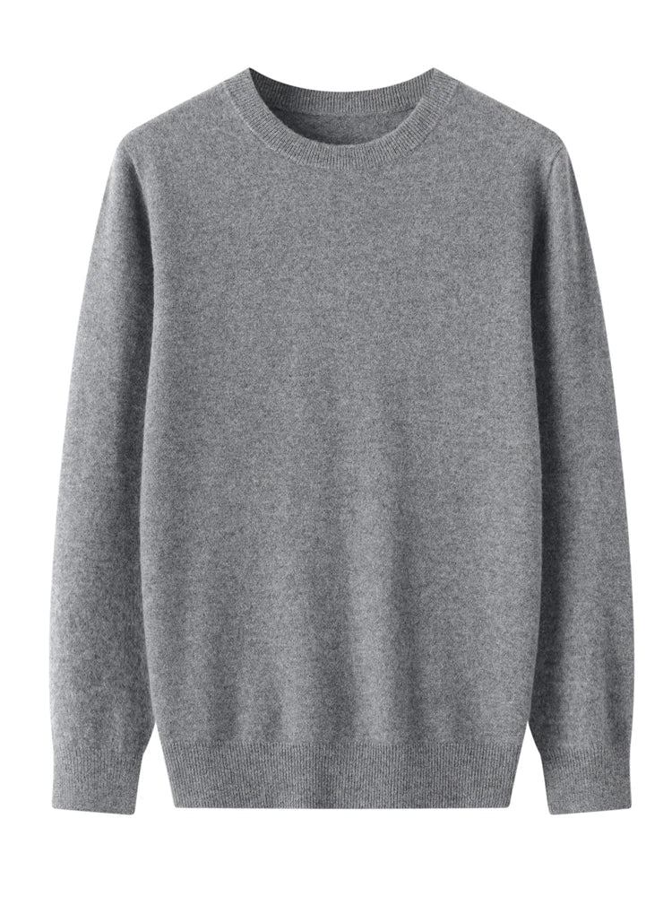 Men's Merino Wool Crew Neck Sweater