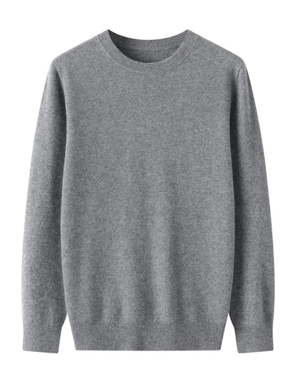 Men's Merino Wool Crew Neck Sweater